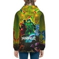 thumbnail image 4 of Kids NinJago Pullover Hoodies Unisex 3D Printed Hoodie Sweatshirt for Boys Girls, 4 of 5