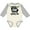 Natural and Heather, variant on Inktastic Someone in Iowa Loves Me Souvenir Boys or Girls Long Sleeve Baby Bodysuit