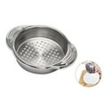 thumbnail image 4 of Qiangzon Stainless Steel Can Strainer for Draining Vegetables and Tuna - Safe and Easy to Use, Dishwasher Safe - Kitchen Essential for Food Preparation 1X Drainer, 4 of 6