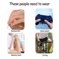 thumbnail image 7 of Compression Half Finger Gloves for Arthritis Wrist Support ，1 Pair ，Wrist 5.51-8.47in, 7 of 7