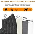 thumbnail image 3 of Dog Car Seat Cover, Back Seat Protector, Waterproof Non-Slip Back Seat Protector With Window And Pocket, 146×137Cm, 3 of 5