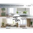 thumbnail image 3 of Cortinas RTZEN decorativas de metal forjado, 2 unidades, 3 of 6
