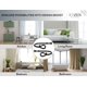 thumbnail image 3 of Cortinas RTZEN decorativas de metal forjado, 2 unidades, 3 of 6