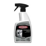 WEIMAN Stainless Steel Cleaner and Polish, Floral Scent, 22 oz Trigger Spray Bottle (108EA)