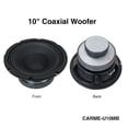 thumbnail image 5 of Sound Town CARME Series 10" Coaxial 2-Way Professional PA DJ Stage Monitor Speaker, Black with U Mounting Bracket, Birch Plywood for Installation, Live Sound, Bar, Church (CARME-U10MB), 5 of 8