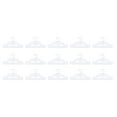 thumbnail image 1 of LIFKOME 15 Pcs Clothing Garment Rack White Durable For Organizing DIY Projects In Kids Room, 1 of 8