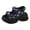 Blue, variant on YLYL Women's Platform Wedge Sandals Adjustable Hook and Loop Open Toe Fashion Casual Summer Shoes