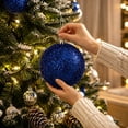 thumbnail image 6 of 6 Inch Large Christmas Ball Ornaments ,Sparkly Shatterproof Christmas Tree Ornaments Shiny Christmas Hanging Balls for Holiday Xmas Tree Home Decorations,1Pc, 6 of 9