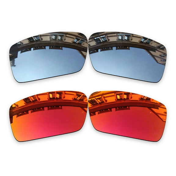 Vonxyz 2 Pack Polarized Replacement Lenses for Oakley Gascan OO9014 Sunglasses