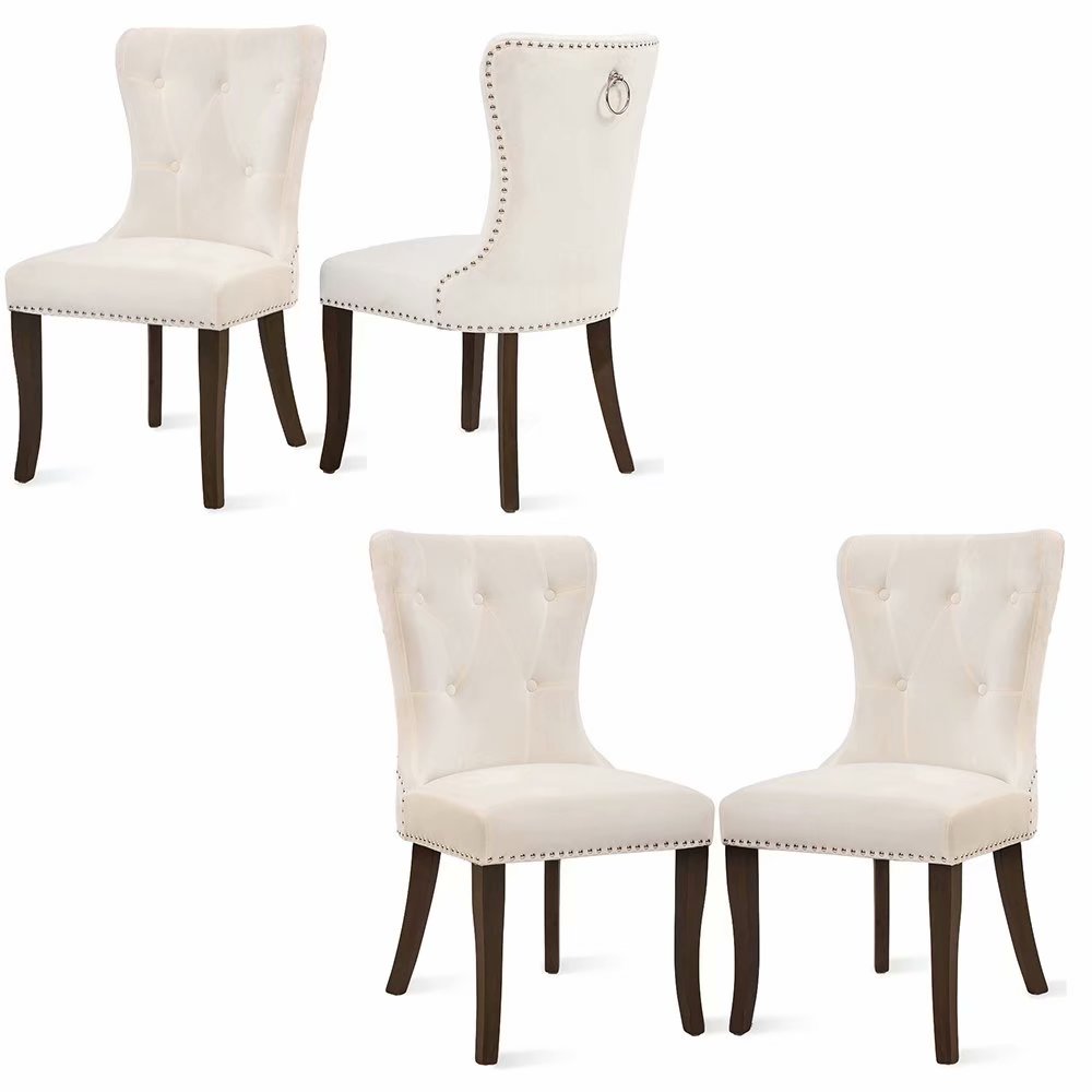 dining chairs set of 4 upholstered