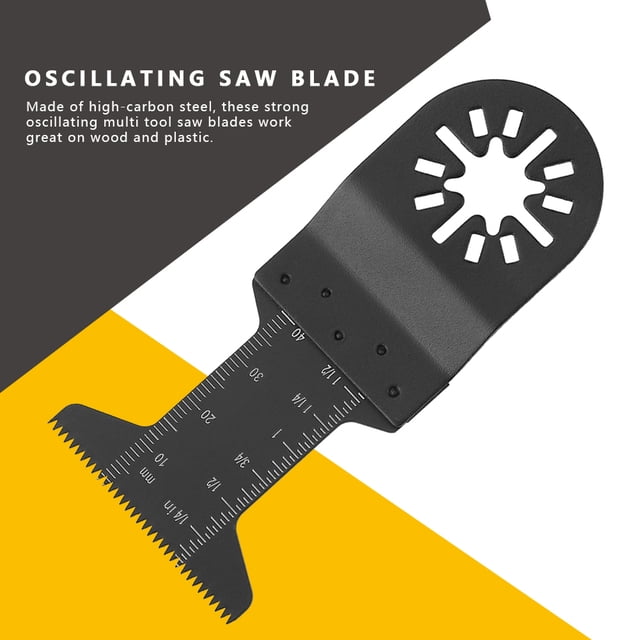 Lames Oscillantes Multi-Outils, Lame de Scie Oscillante Multifonctionnelle, Lame de Scie HCS pour Réparation et Coupe