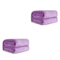 thumbnail image 3 of Wosthever Manta de franela portátil para adultos y niños, mantas de colores sólidos para viajar, suministros cálidos para mantener el calor, Type2 NO2, 3 of 6