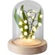 thumbnail image 1 of Flower Lights, Lily Of The Valley Battery Powered Led Decorative Flowers Night Light Dome, Warm Light, 1 of 5