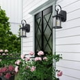 thumbnail image 5 of Aiwen Antique Lantern Wall Sconce Metal Retro Exterior Wall Lamp Porch Light Fixture, 5 of 10