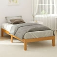 thumbnail image 2 of Gianna Solid Wood Bed Frame, Bed Base with Wood Slat Support, No Box Spring Needed，Twin Size, 2 of 5