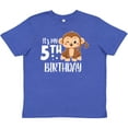thumbnail image 3 of Inktastic Monkey Its My 5th Birthday Youth T-Shirt, 3 of 5