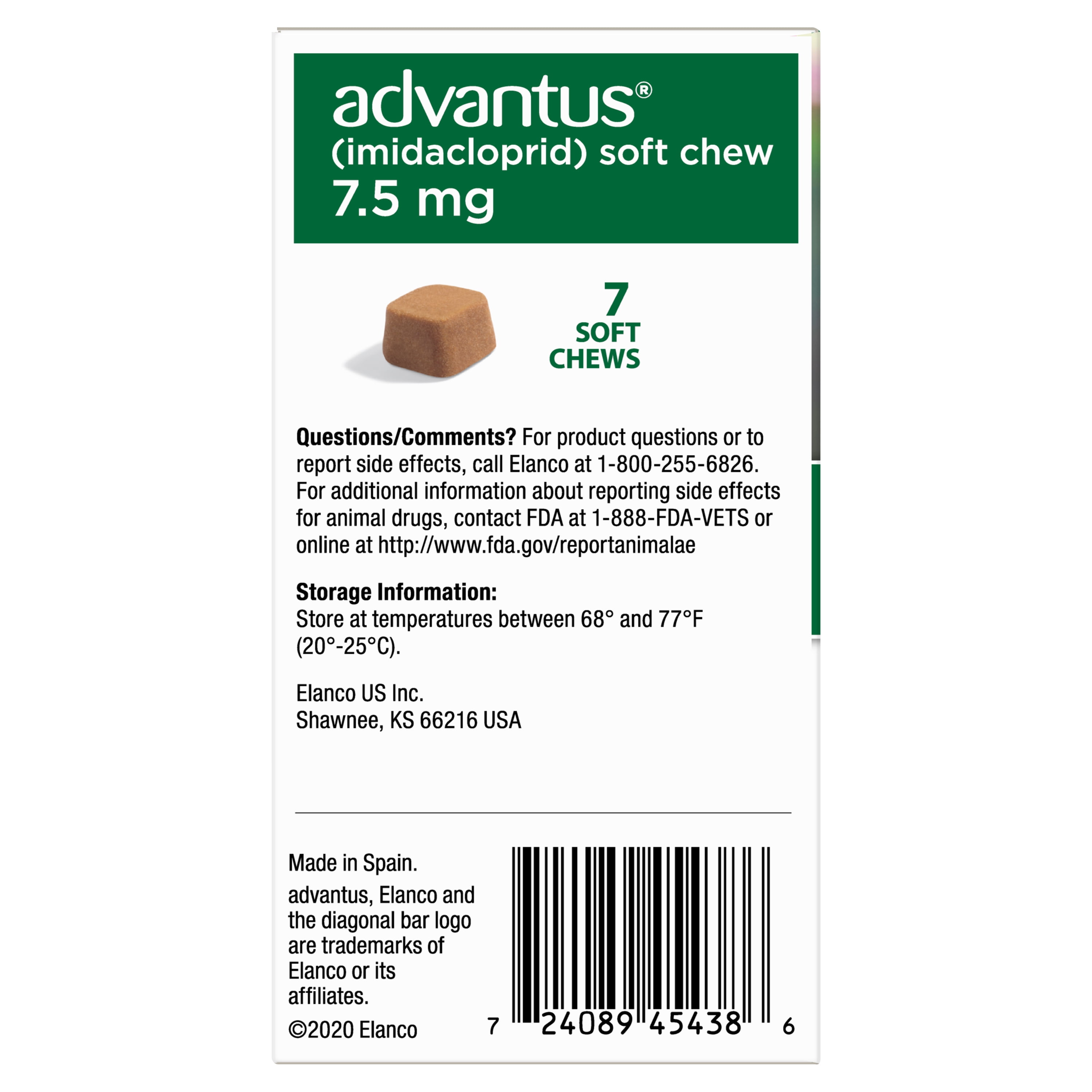 Advantus Imidacloprid Soft Chew