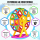 thumbnail image 3 of Bloques Magneticos Construcción Juguetes Ninos Regalos 118pz 118 A Xtellar multicolor, 3 of 4