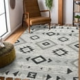 thumbnail image 2 of Artifacts 3 Silver Flat-Weave Area Rug 9'x12', 2 of 5