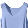 thumbnail image 7 of Tittly Womens Tank Tops Womens Loose Tank Tops Basics Tank Tops for Women Womens Tank Tops Sleeveless Neck Loose Fit Summer Clothes Blue, 7 of 7