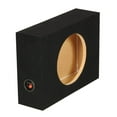 thumbnail image 2 of 2 Q-Power Shallow Single 12" Sealed Truck Subwoofer Enclosure 5/8" MDF Sub Boxes, 2 of 6