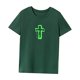 thumbnail image 3 of Camiseta de mujer de verano con cuello redondo y cuello redondo suave para vacaciones y camping SG, 3 of 7
