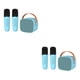 thumbnail image 4 of Inteprter Sonido HD y conectividad Bluetooth - Máquina de YOHIA Reproducción portátil multiformato azul 2Conjunto, 4 of 6