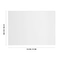 thumbnail image 2 of 100Pcs Clear Plastic Laminating Film Sheets For Documents Waterproof Protection, 2 of 8