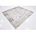 thumbnail image 2 of Unique Loom 3141348 8 x 8 ft. Casino Sofia Square Rug, Ivory, 2 of 5