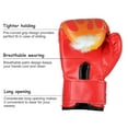 thumbnail image 6 of SUWU Teenager Boxing Gloves, Cartoon PU Leather Sparring Grappling Punch Training Boxing Gloves, 3oz Breathable and Lightweight Boxing Gloves with Adjustable Sticky Wrist Strap, Fit 12 to 18 YR, 6 of 7