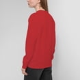 thumbnail image 5 of Gibobby Sudadera sin capucha y ocio para mujer Sudadera navideña de manga larga con cuello Rojoondo y estampado de Papá Noel para mujer 2023 (Rojo, S), 5 of 5