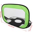 thumbnail image 4 of Peahefy Foldable Football Goal,Oudoor Sport Foldable Children Football Soccer Goal Gate Net Kid Training Target, Children Football Goal, 4 of 8
