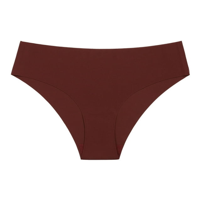 Gibobby Ropa interior bikini elástica para mujer Traceless Sports Fitness Tanga T Pantalones Bragas Mujer Cintura Transpirable Calzoncillos de secado rápido Sentido de mujer C(Morado, XXL)