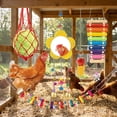 thumbnail image 4 of 5 PCS Bird Toys for Parakeets, Wood Parrots Toys, Budgie Toys for Bird Cage Accessories, Swing Hanging Standing Chewing Toy Hammock Climbing Ladder Bird Cage, 4 of 7