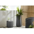 thumbnail image 3 of Grand pot de fleurs extérieur, fini Gris foncé, collection Dalya de Meubles South Shore, 3 of 7