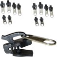 thumbnail image 2 of 6 Pcs Universal Instant Zipper Repair Kit Sliding Tooth Replacement Sliders, 2 of 6
