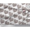 thumbnail image 2 of Soimoi polyester Crepe Fabric Pizza Food Print Fabric by the Yard 42 Inch Wide, 2 of 3