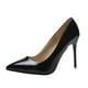 thumbnail image 2 of Zapatos de charol de color sólido a la moda para mujer, zapatos de tacón alto con punta estrecha Wmkox8yii  hfjk540, 2 of 3