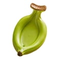 thumbnail image 1 of Estante de drenaje de caja de jabón de cerámica con forma de plátano lindo for baño, 1 of 7