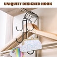 thumbnail image 3 of Wardrobe Multi Hook Hanger Belt Rack for Closet Handbags Organizer Ordinary Purse, 3 of 6