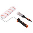 thumbnail image 1 of Paint Roller Kit, Paint Roller Set Thick  With Brush For Painting, 1 of 8