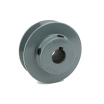 Masterdrive Cast Iron 2.75" Single Groove Pulley V Style B Belt 5L for 5/8" Keyed Shaft BK27-5/8