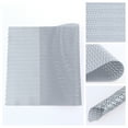 thumbnail image 2 of Unique Bargains Farmhouse Placemats Set of 8 for Dining Table Decor Silver 18x12in, 2 of 7