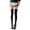 Black, variant on Thigh High Socks, Women's Over The Knee Socks, Solid Color Sexy Velvet Stockings, Long Socks for Women Girls, Party, Fashion, Elegant & Stretchy Baberdicy, Ideal for Women