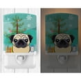 thumbnail image 2 of Caroline's Treasures BB1634CNL Christmas Tree and Fawn Pug Ceramic Night Light, 6x4x3", multicolor, 2 of 2