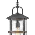 thumbnail image 2 of 1 Light Medium Outdoor Hanging Lantern In Coastal Style 9 Inches Wide By 17.75 Inches High-Aged Zinc Finish-Led Lamping Type-12 Voltage Hinkley, 2 of 4