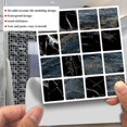 thumbnail image 4 of Yuarrent 30 piezas autoadhesivas 3D pegatinas de azulejos de pared cocina baño mosaico decoración del hogar Decoración del hogar MSC067, 4 of 6