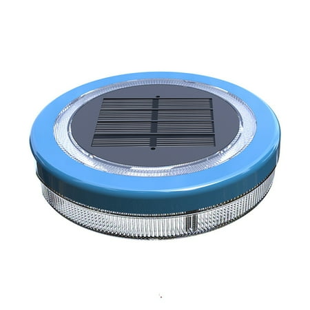 Solar Led Floating Pool Light Ip68 Waterproof Underwater Pool Lamp Holiday Party Supplies (Green Light)
