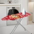 thumbnail image 2 of HELLHERO Ironing Board Cover, Flat Decoration with Elastic Edge Standard Size, Perfect for Home Laundry Room, Ideal Gift for Craft Enthusiasts (Christmas, 15" x 54"), 2 of 6