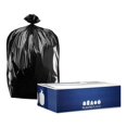 2030 Gallon Trash Bags │ 2.0 Mil │ Black Heavy Duty Garbage Can Liners
